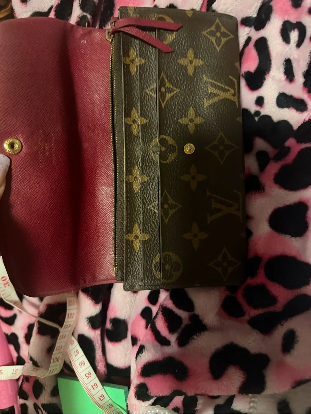 Louis Vuitton Monogram Canvas Brown and Tan Wallet